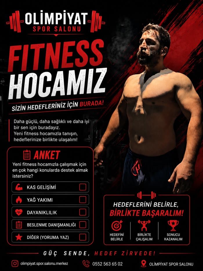 Olimpiyat Spor Salonu antrenörü